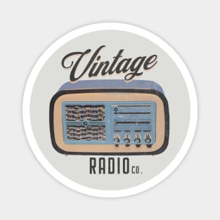 Vintage Radio Magnet